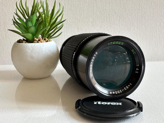 ITOREX MC 1:4.5 F=80-200 Mm Lens - Etsy