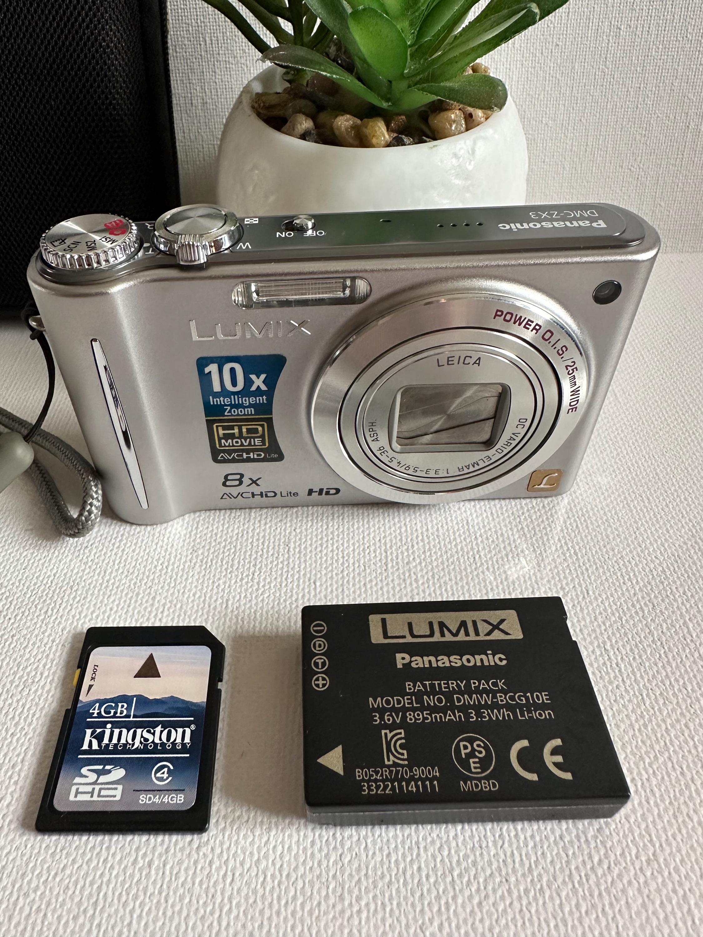 Digital Camera Panasonic Lumix DMC-ZX3 14.1 MP - Etsy