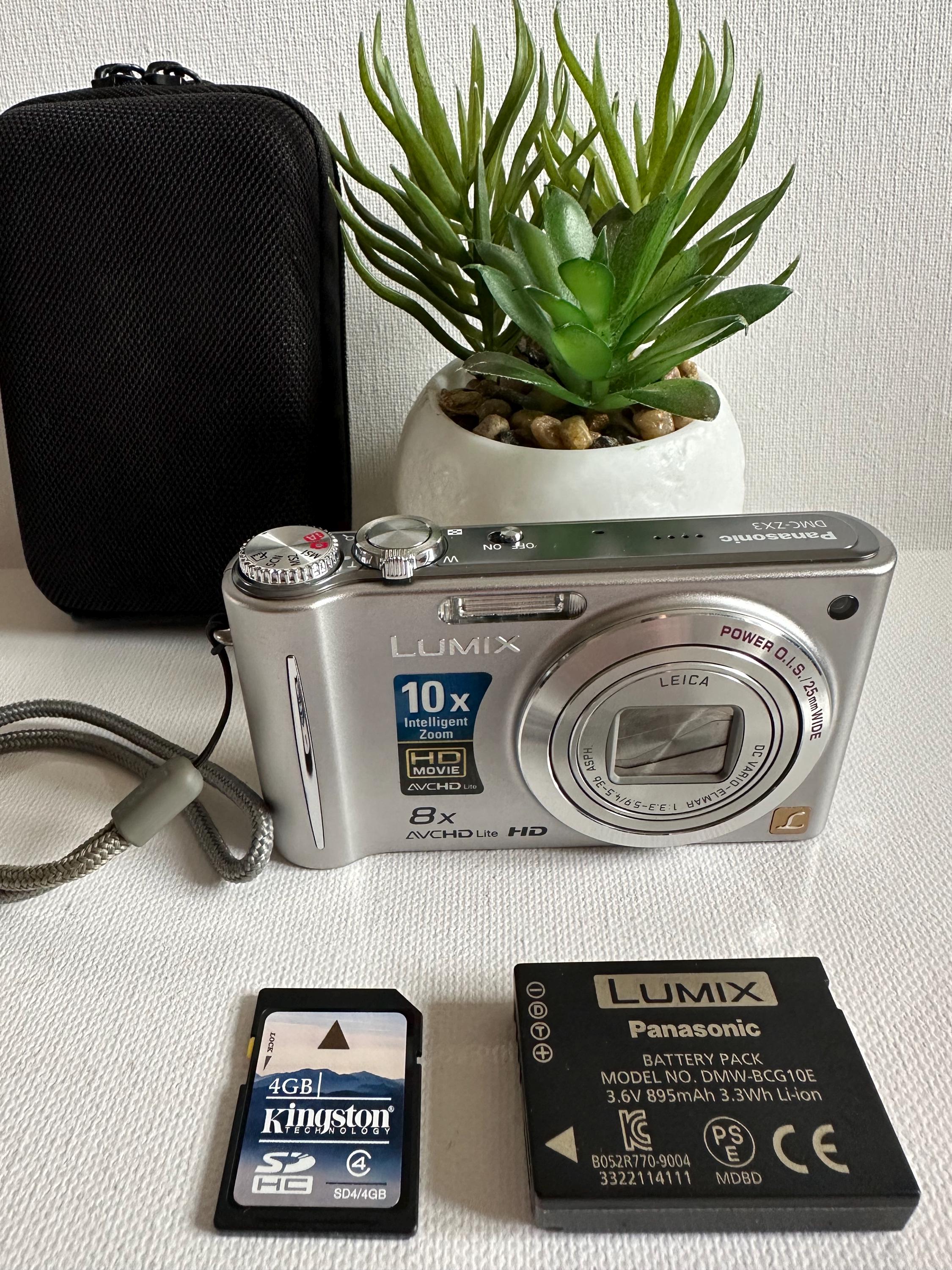 Digital Camera Panasonic Lumix DMC-ZX3 14.1 MP - Etsy