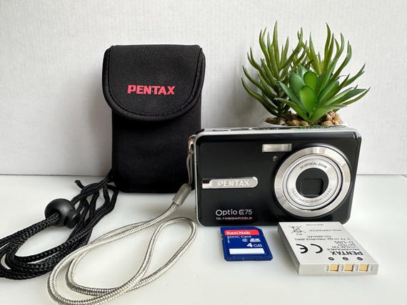 お手頃価格 Pentax Camera Digital Optio Etsy - MP 10.1 E75 デジタルカメラ