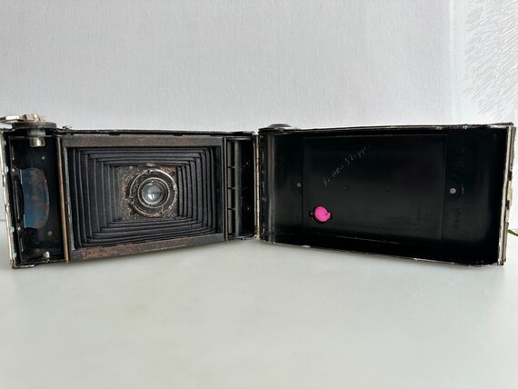 Vintage Camera Agfa Folding Billy Record Anastigmat-jgestar