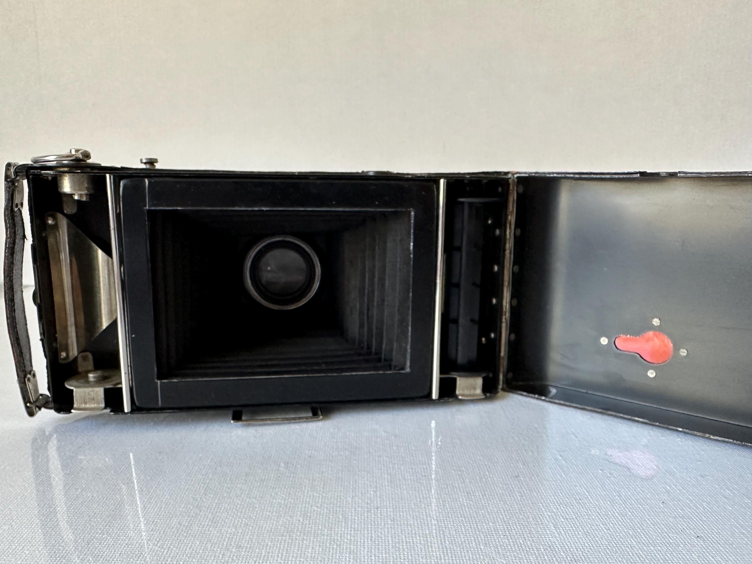 ビンテージ折りたたみカメラ Voigtländer Compur、Anastigmat Skopar 1