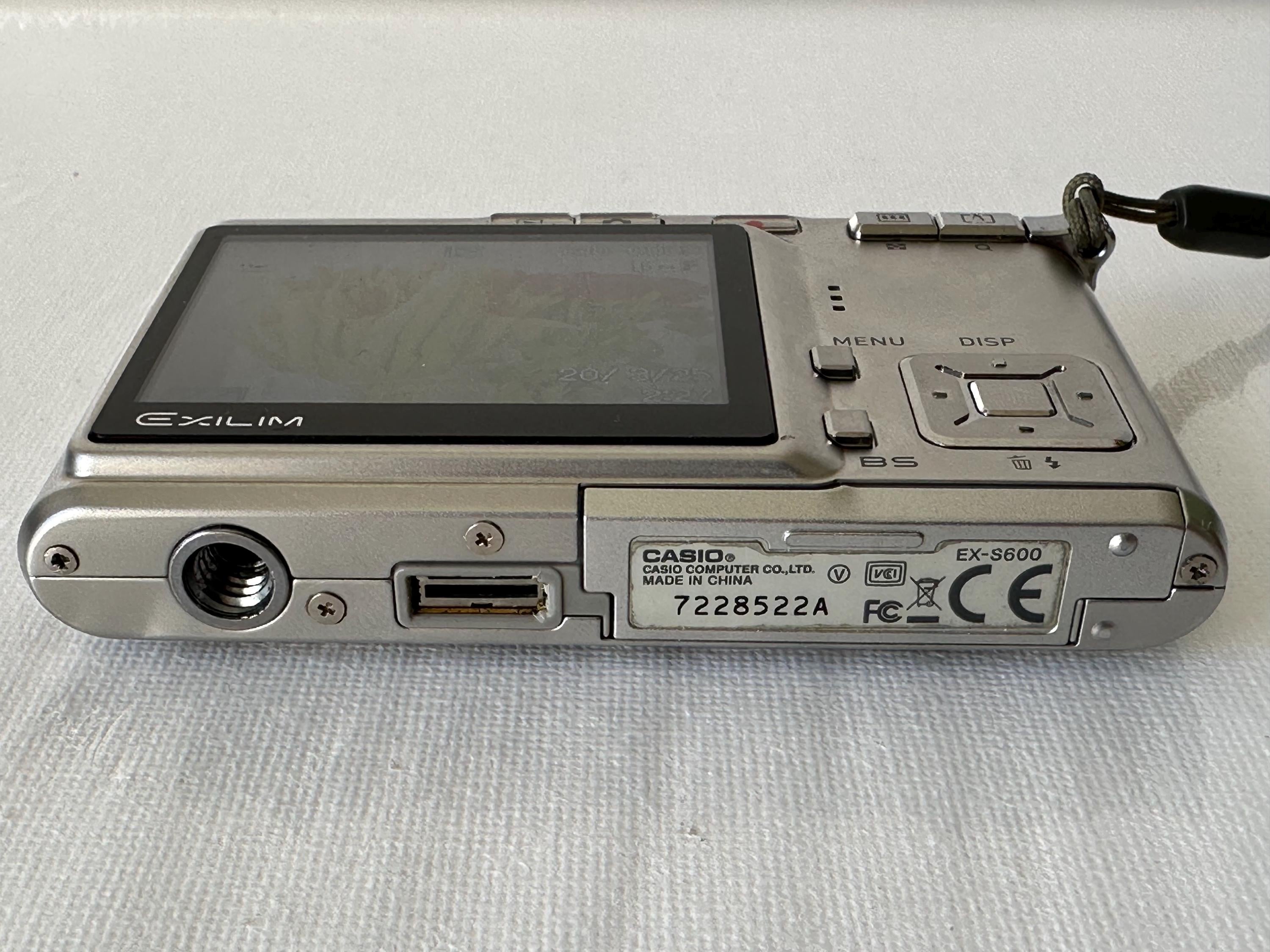 Digital Camera Casio Exilim EX-S600 6.0 MP - Etsy Canada