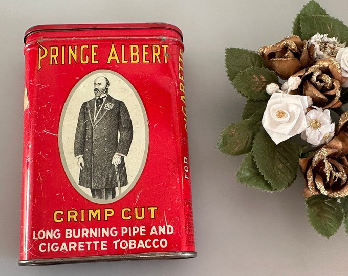 Vintage Prince Albert Tobacco Tin - Etsy