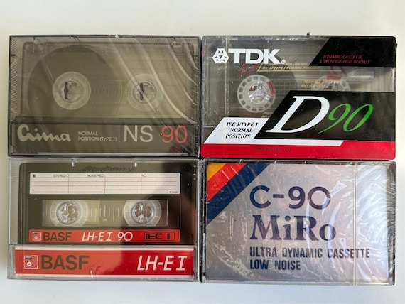 Lot De 2 Cassettes Audio Vierges AGFA C90 - Testées - Très Bon état