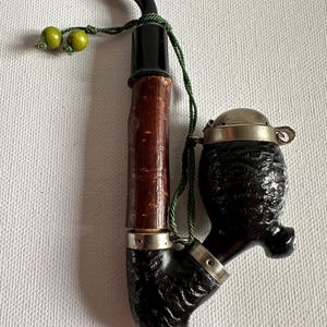 A vintage Austrian Tyrolean-Alpine smoking pipe
