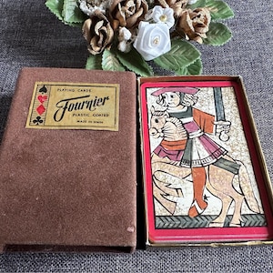 Vintage playing cards Spain