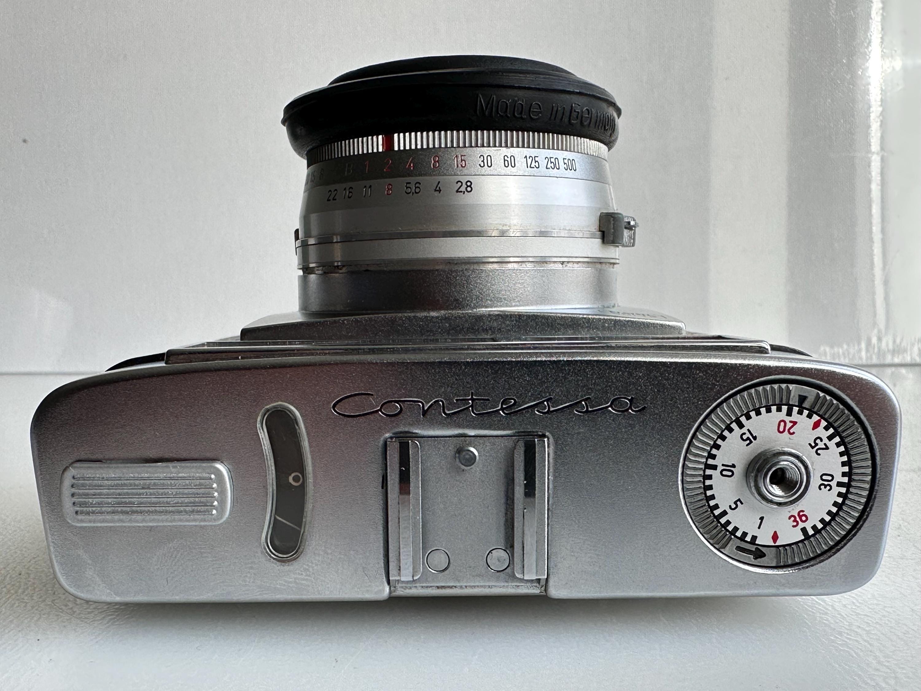 Zeiss Ikon Contessa Camera With Zeiss Tessar 2.8/50 Lens - Etsy Canada