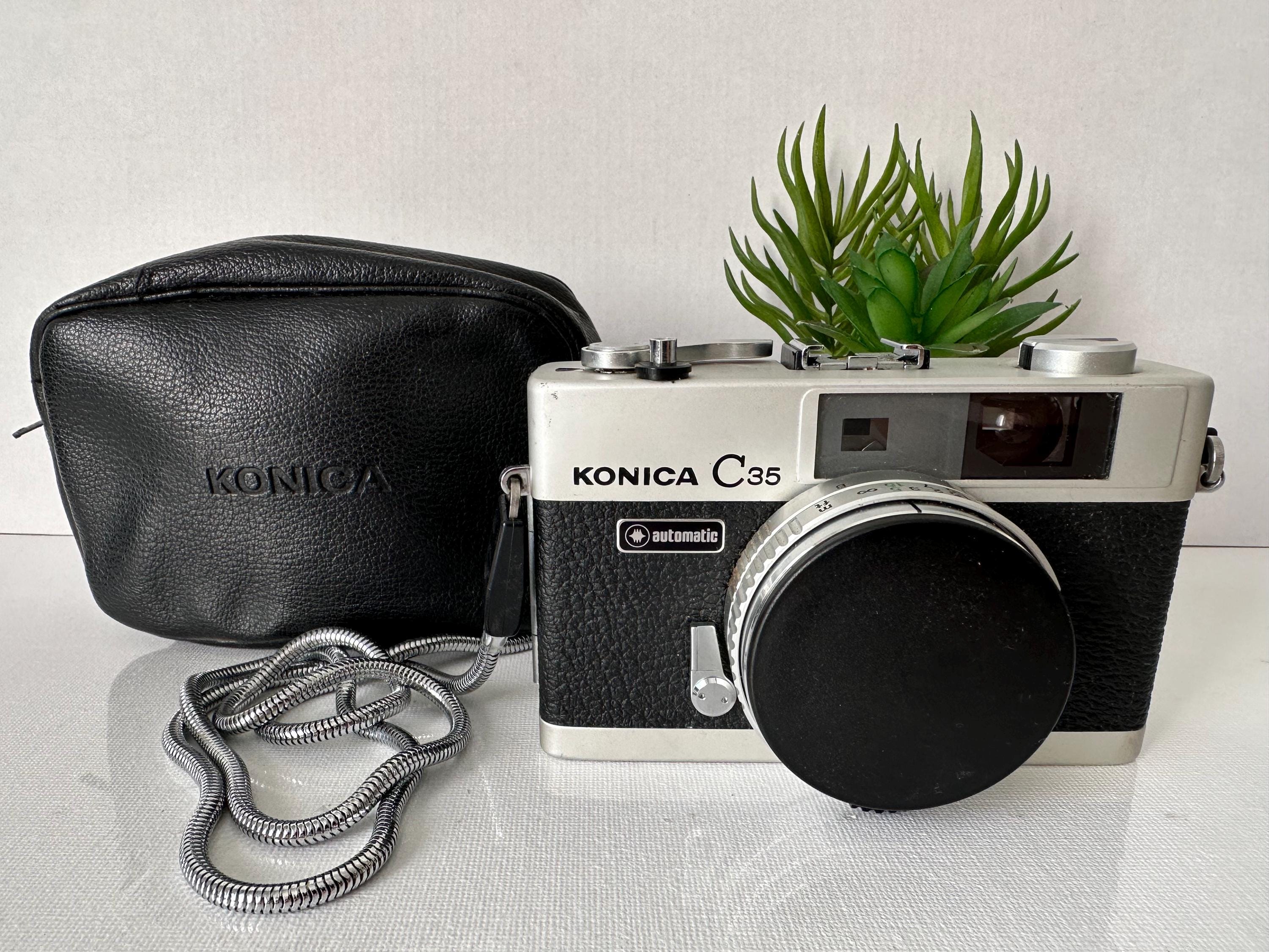 フィルムカメラ Konicac35 Film Camera Automatic Konica C35 35 Mm - Etsy