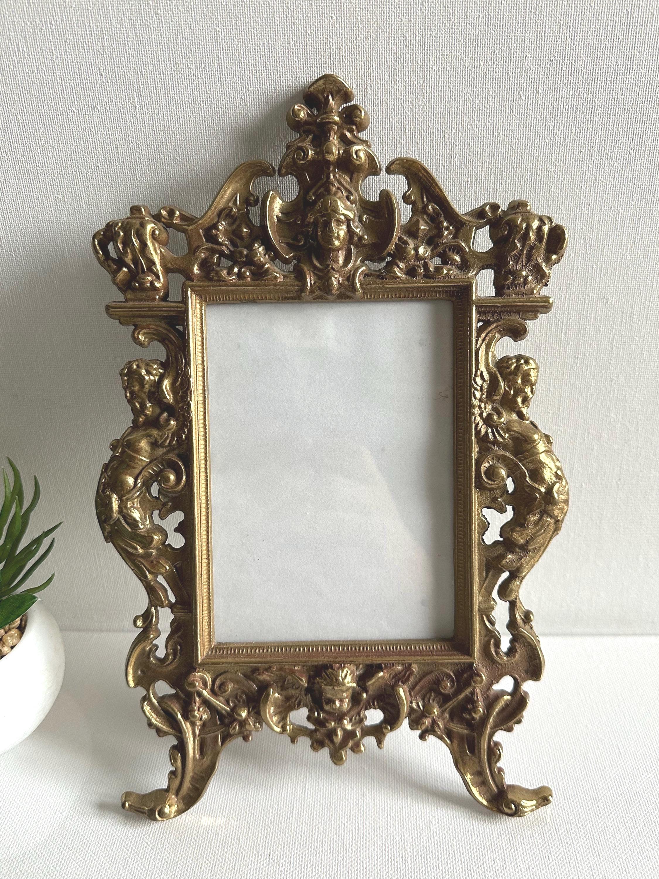 Marcos de Fotos de Bronce Vintage para Recuerdos - Oferta Limitada en Stock