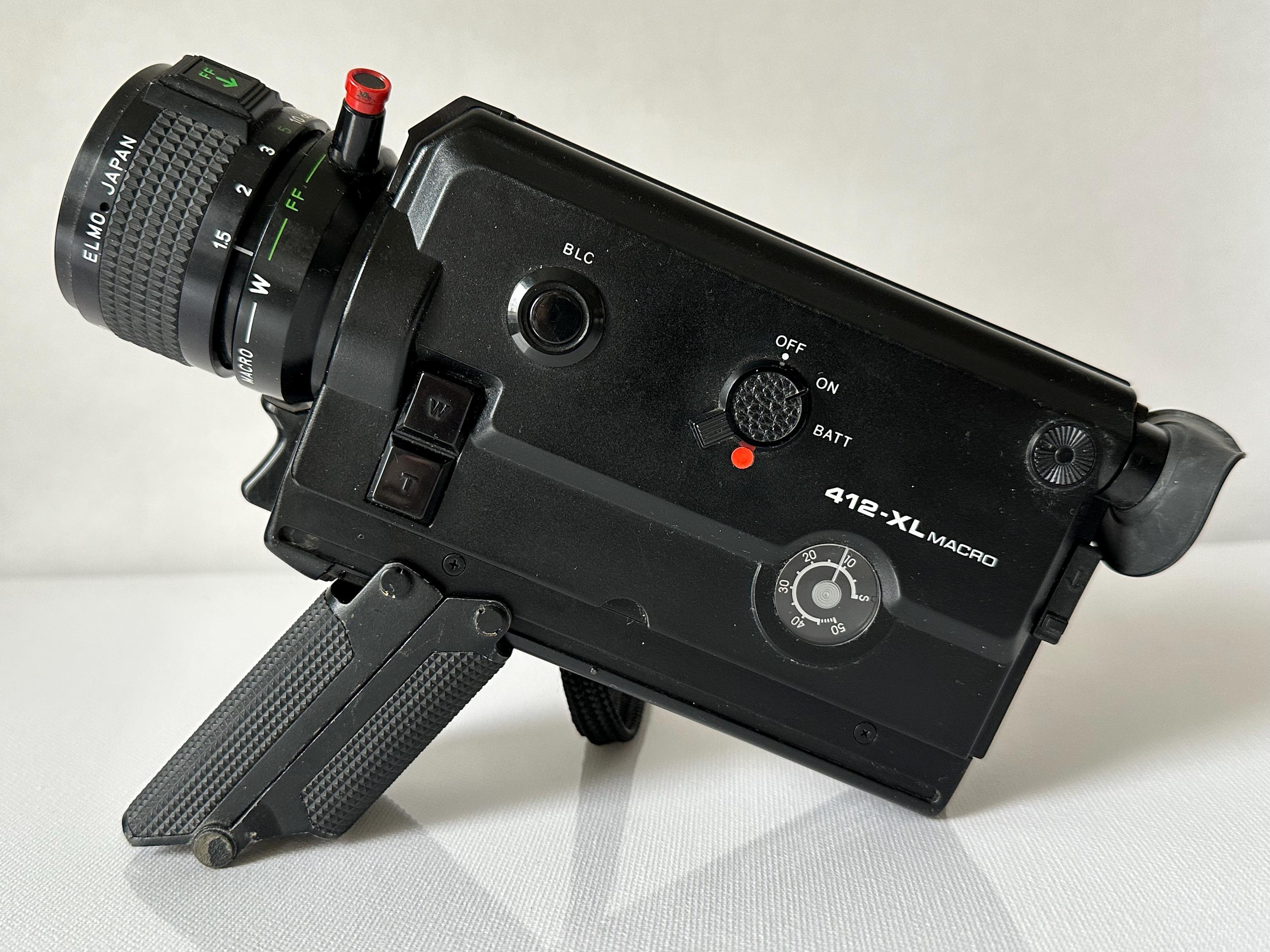 Film Camera Elmo 412-XL Macro Super 8 - Etsy