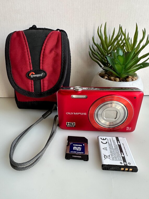 Digital Camera Olympus VG-120 14.0 MP - Etsy
