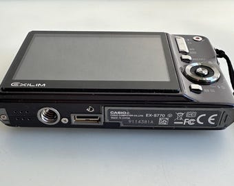Digital Camera Casio Exilim EX-S770 7.2 MP - Etsy