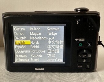 Nikon Coolpix S1000pj 12.1 MP Digital Camera Projector - Etsy