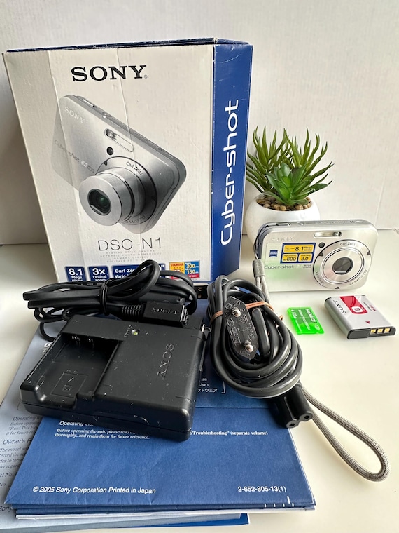 SONY デジカメ Cyber－Shot DSC-N1 コンデジ　充電器付き Digital Camera Sony Cyber-shot DSC- N1 8.1 MP - Etsy
