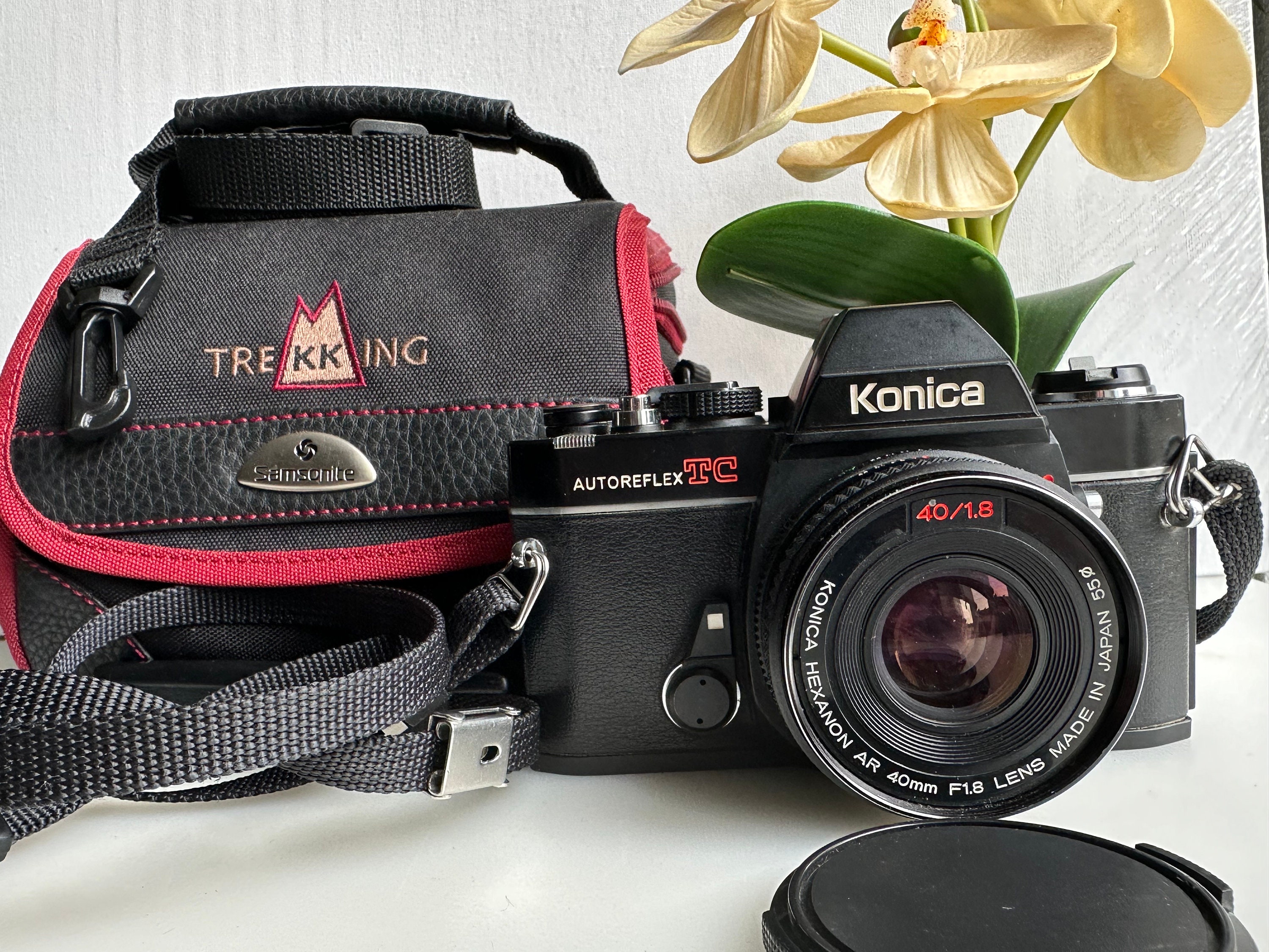 Konica Autoreflex TC Camera With Konica Hexanon 40mm F: 1.8 Konica Autoreflex TC Camera With Konica Hexanon 40mm F: 1.8