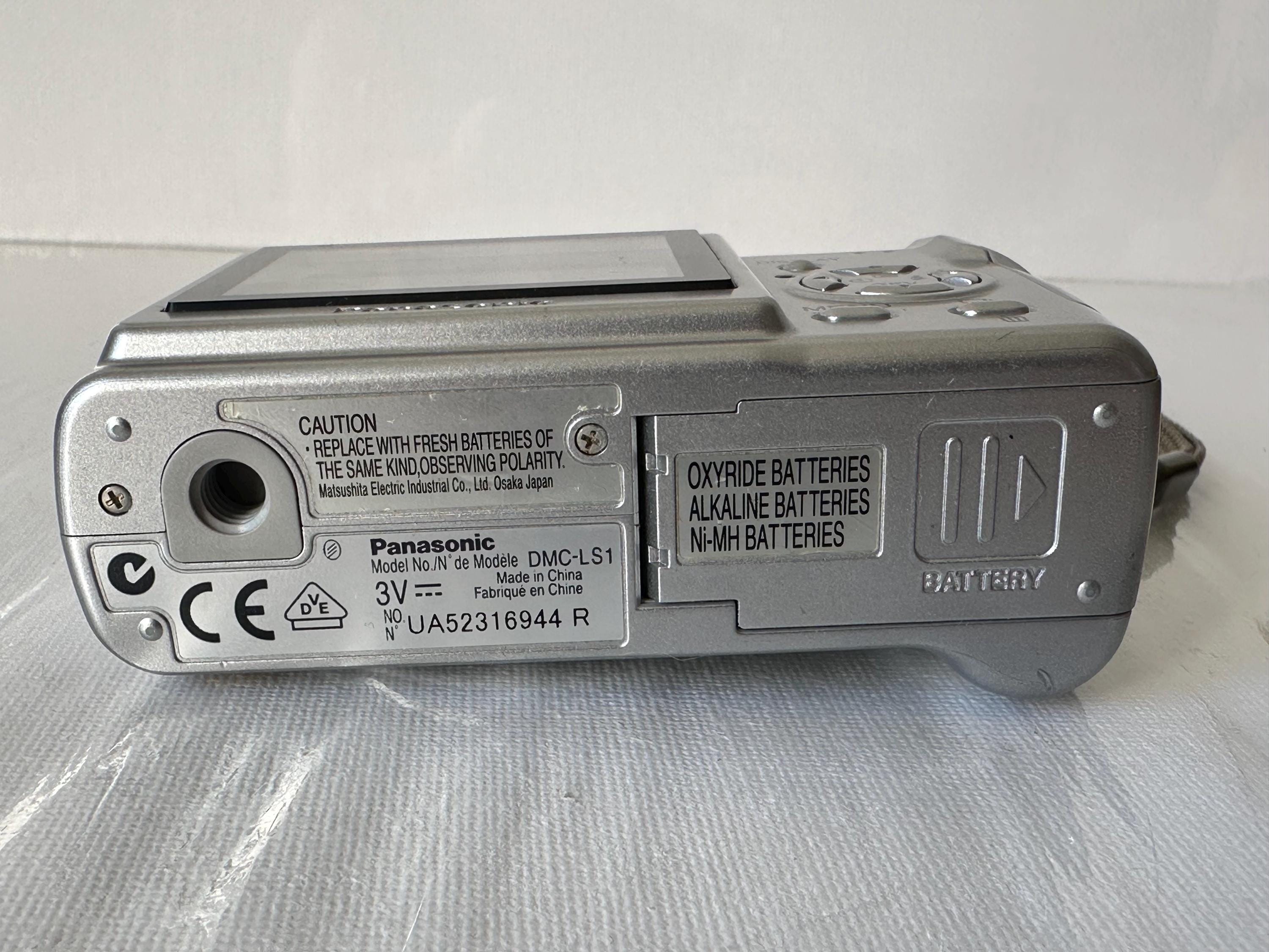 Panasonic LUMIX DMC-LS1 4.0 MP Digital Camera - Etsy