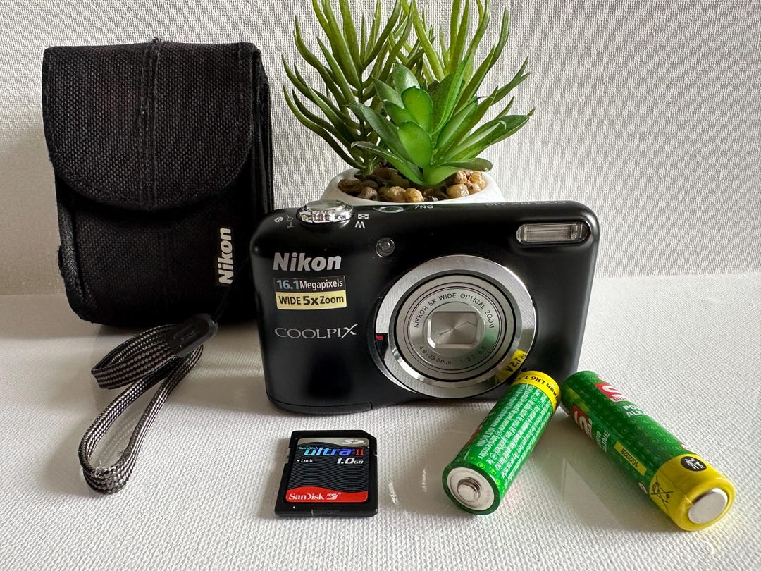 Digital Camera Nikon Coolpix A10 16.1 MP - Etsy