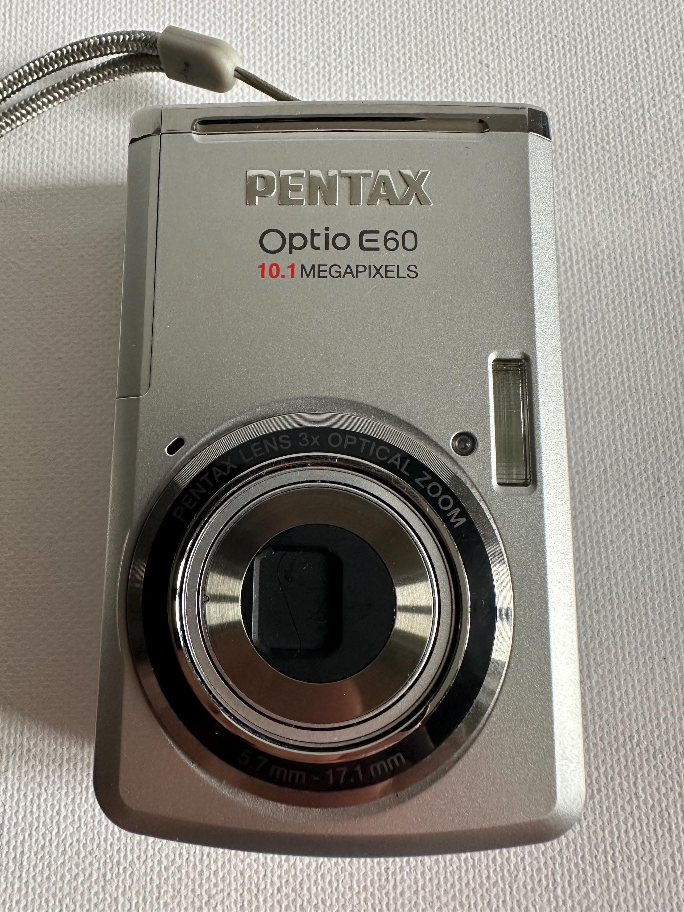 Digital Camera Pentax Optio E60 10.1 MP - Etsy Israel