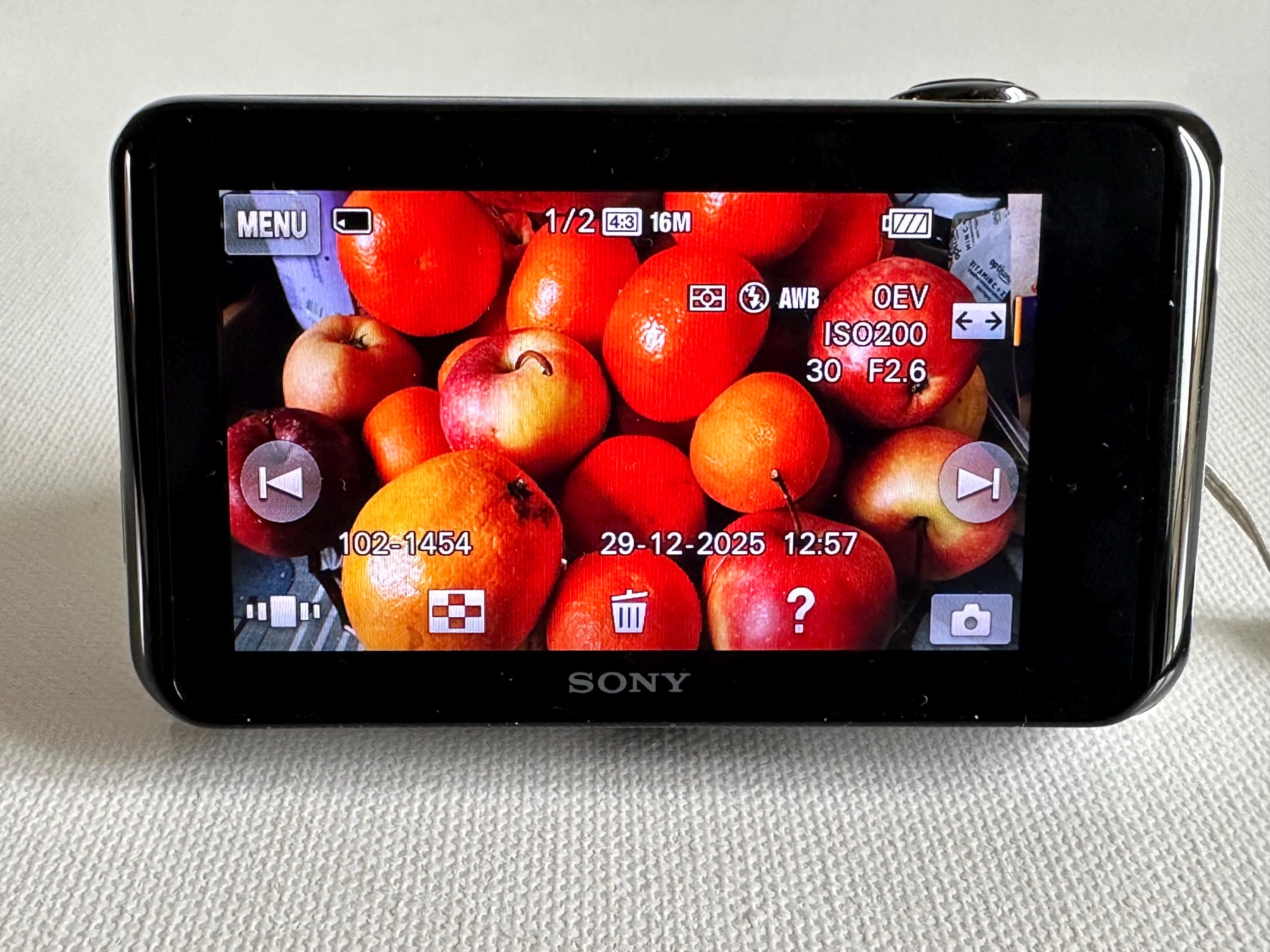 Digital Camera Sony Cyber-shot DSC- WX30 16.2 MP - Etsy