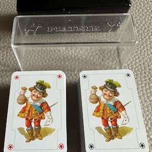 Miniature playing cards Piatnik Austria