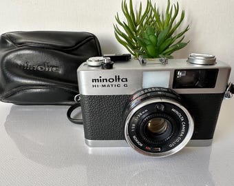 ヴィンテージ ミノルタ ハイマチック F / 35 mm レンジファインダー
