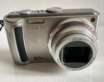 Digital Camera Panasonic Lumix DMC-TZ5 9.1 MP - Etsy Ireland