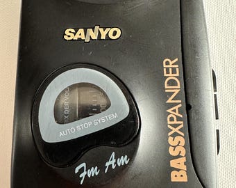 Vintage Sanyo Walkman M 1115 : Sammler Kassettenrekorder