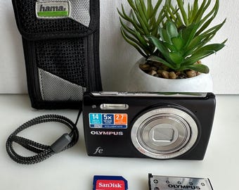 READ Olympus FE-47 Digital Camera (display Has Black Spot, Does