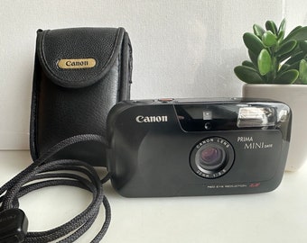 Camera Canon Prima Mini Date 35mm Point and Shoot, working, tested