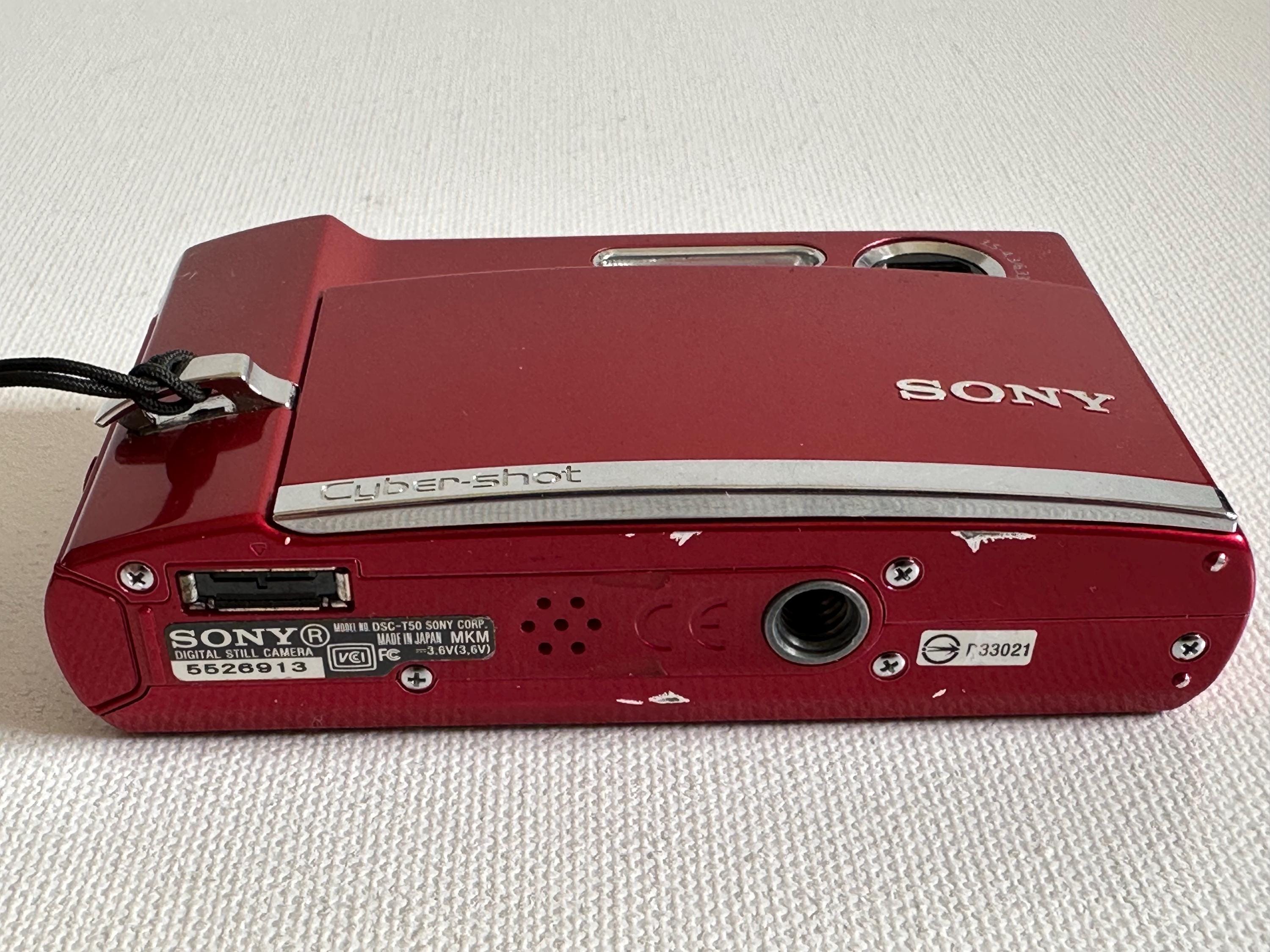 Digital Camera Sony Cyber-shot DSC- T50 7.2 MP - Etsy