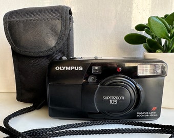 Camera Olympus Superzoom 105 38-105 mm  Point and Shoot, working, tested