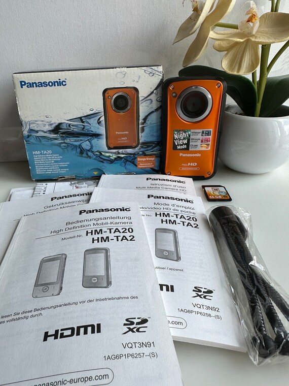 Panasonic HM-TA20 Waterproof Mobile Video Camera - Etsy