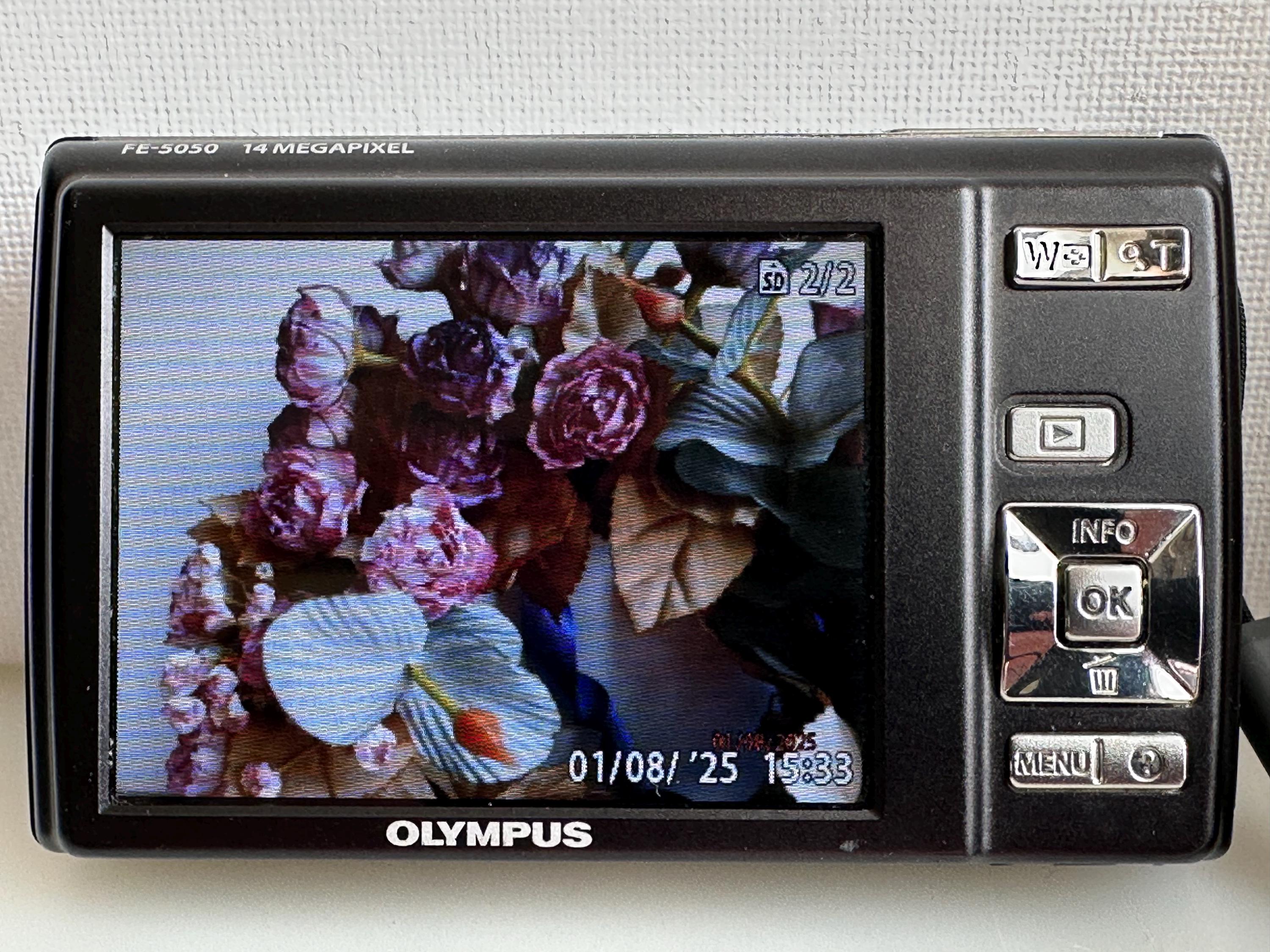 Digital Camera Olympus FE-5050 14.0 MP - Etsy