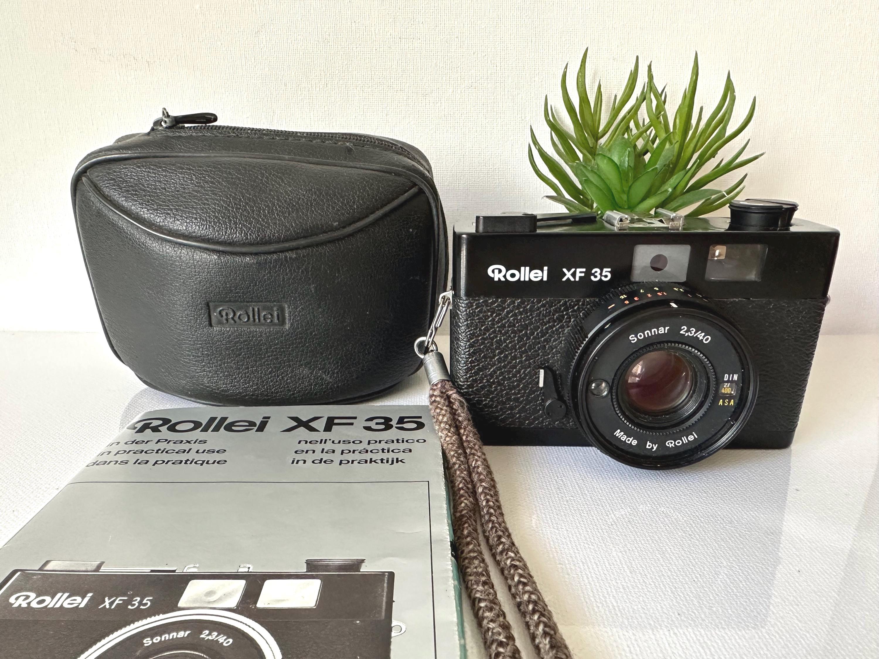 Rollei XF 35 Rangefinder Camera With a Sonnar 2.3/40mm Lens - Etsy
