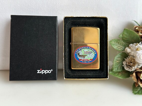 USS Ronald Reagan CVN 76 Zippoライター