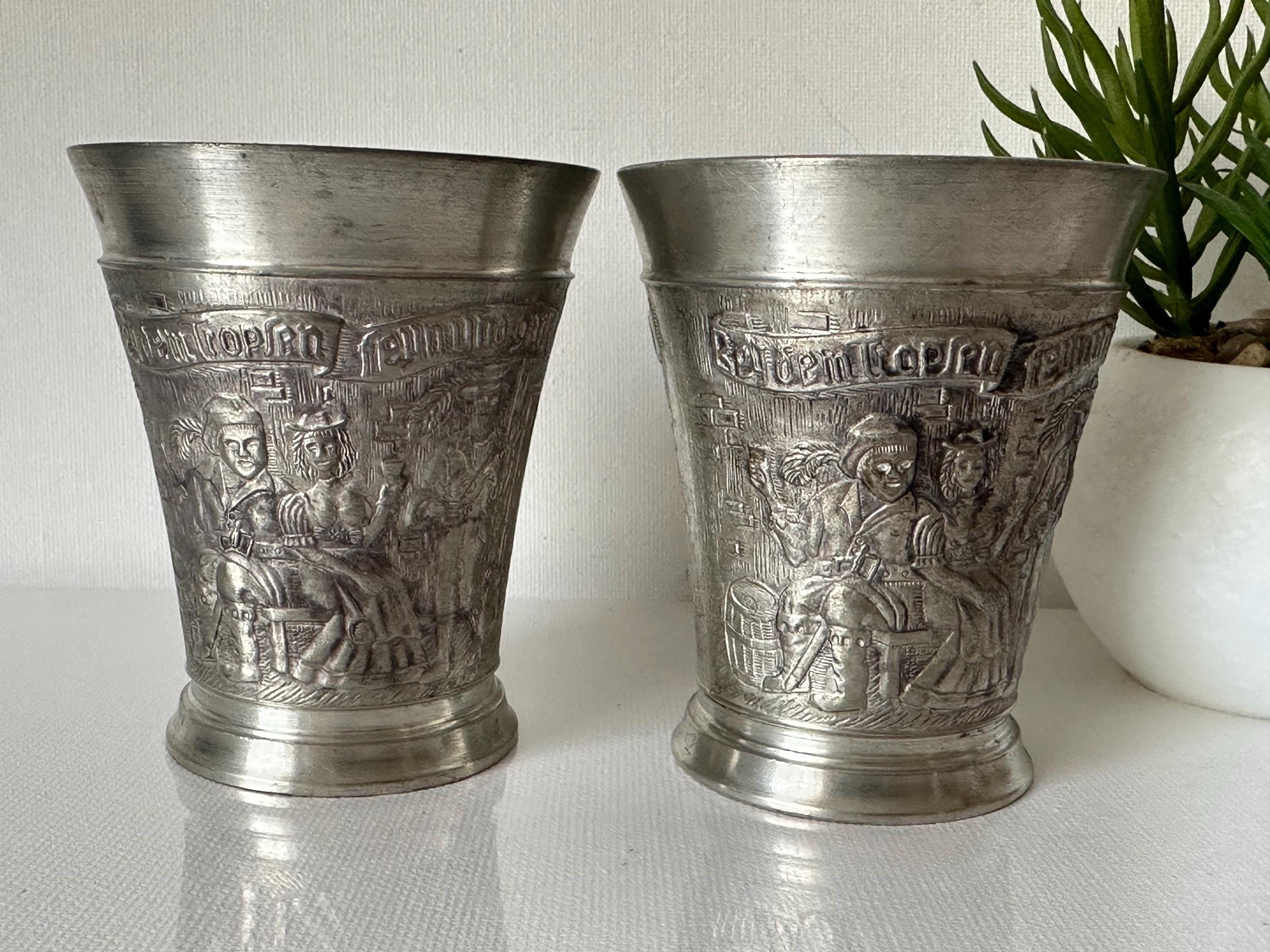 Rein Zinn Pewter Cup - Etsy