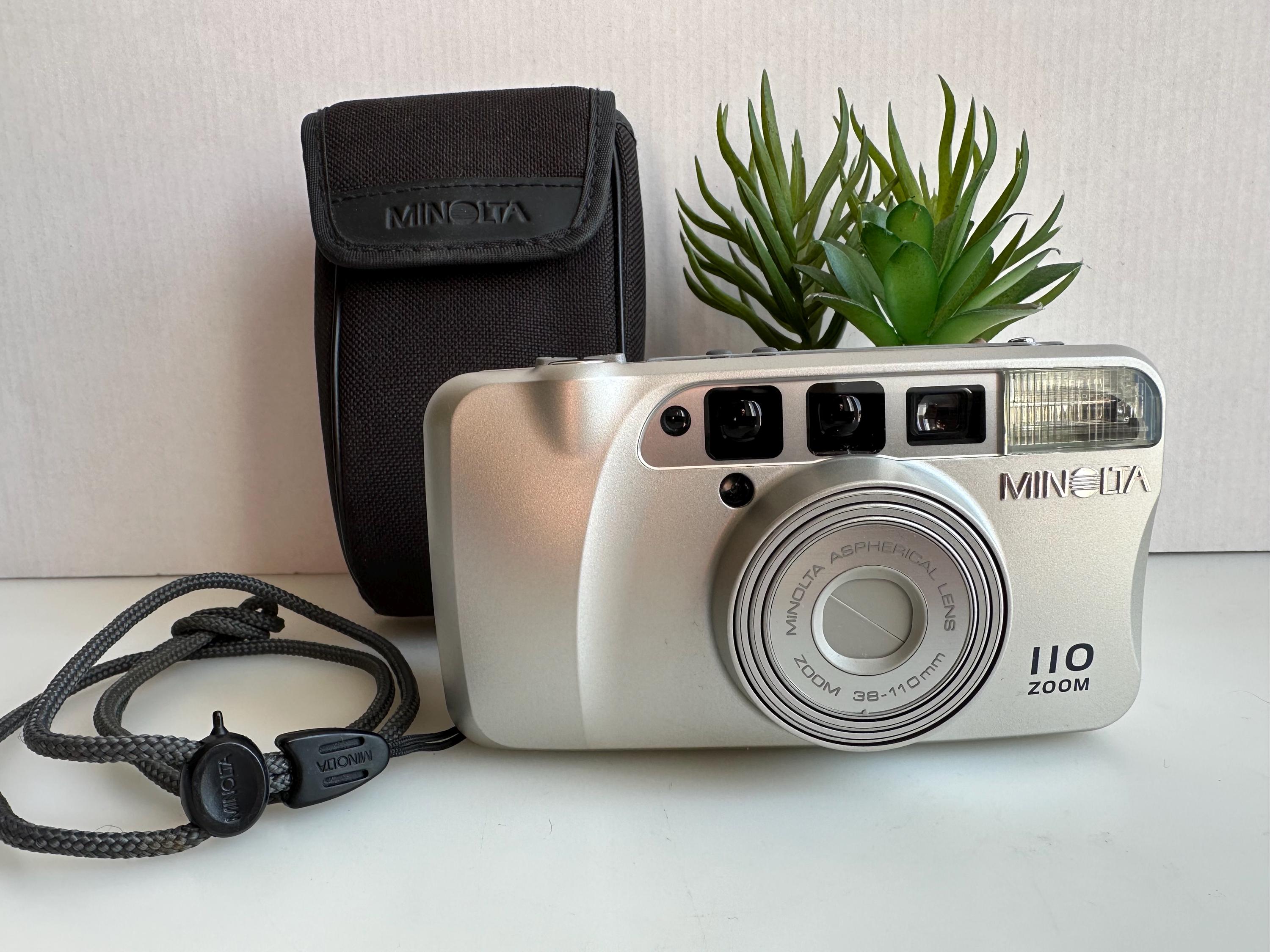 電池付き、実写確認済み！ ⌘MINOLTA 110 ZOOM DATE⌘ Minolta 110 Zoom Date (#2680) - OldCamsByJens
