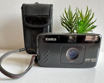 Konica - Big Mini - 35mm F/3.5 - Vintage Film - 35mm Point Shoot