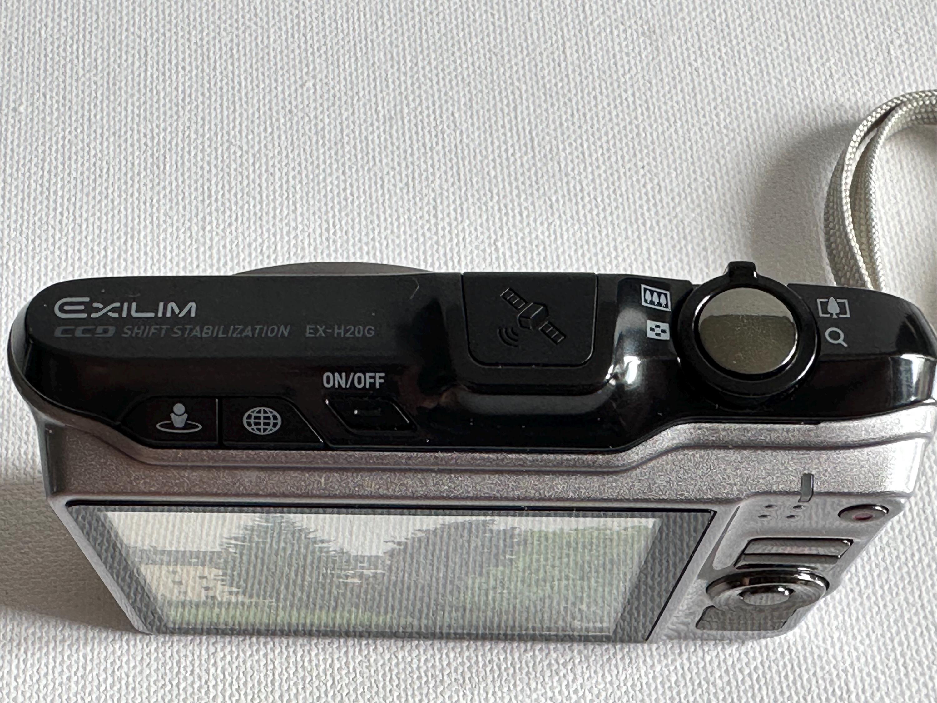 デジタルカメラ カシオ エクシリム EX-H20G 14.1 MP GPS 搭載