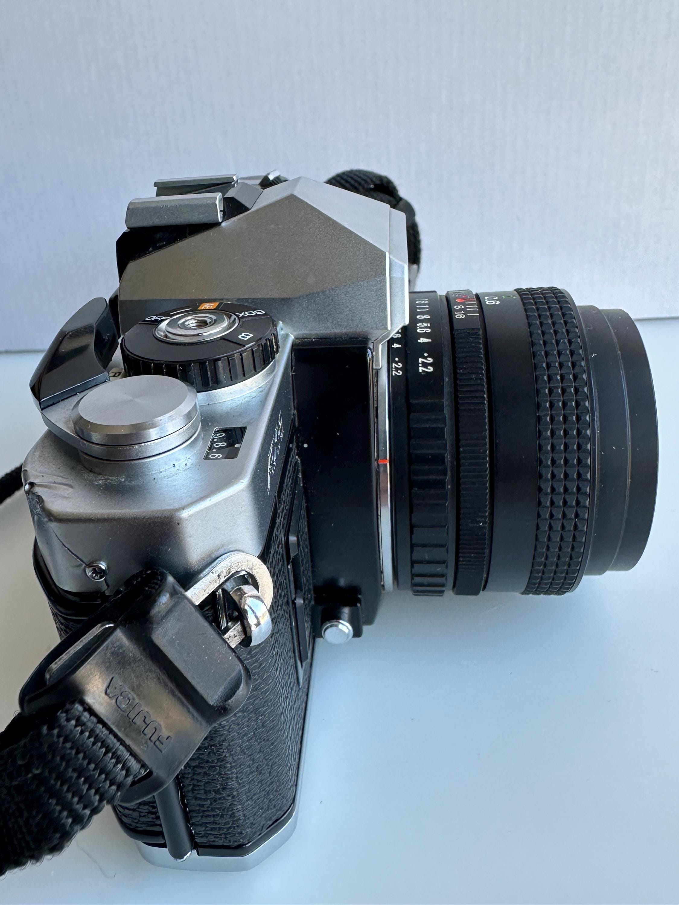 フィルム一眼レフカメラ Fujica AX-1 レンズ X-Fujinon 1:2.2 f=55 mm