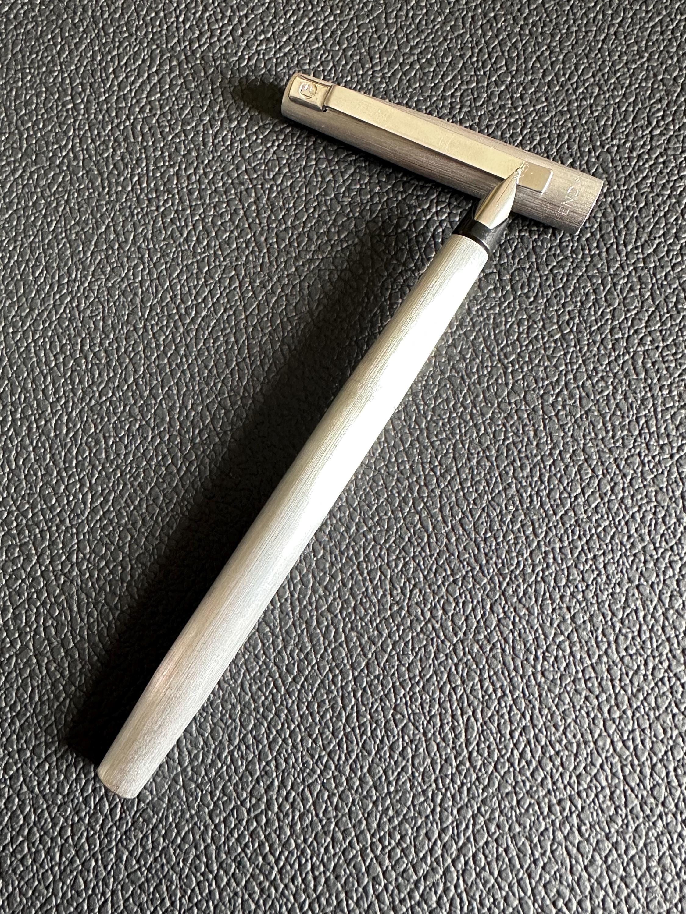 First Pen Fend Germany With a Fine Nib, Matte Silver Color - Etsy