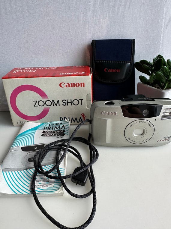 Camera Canon Prima Zoom Shot Aiaf 35mm Point and Shoot, Working