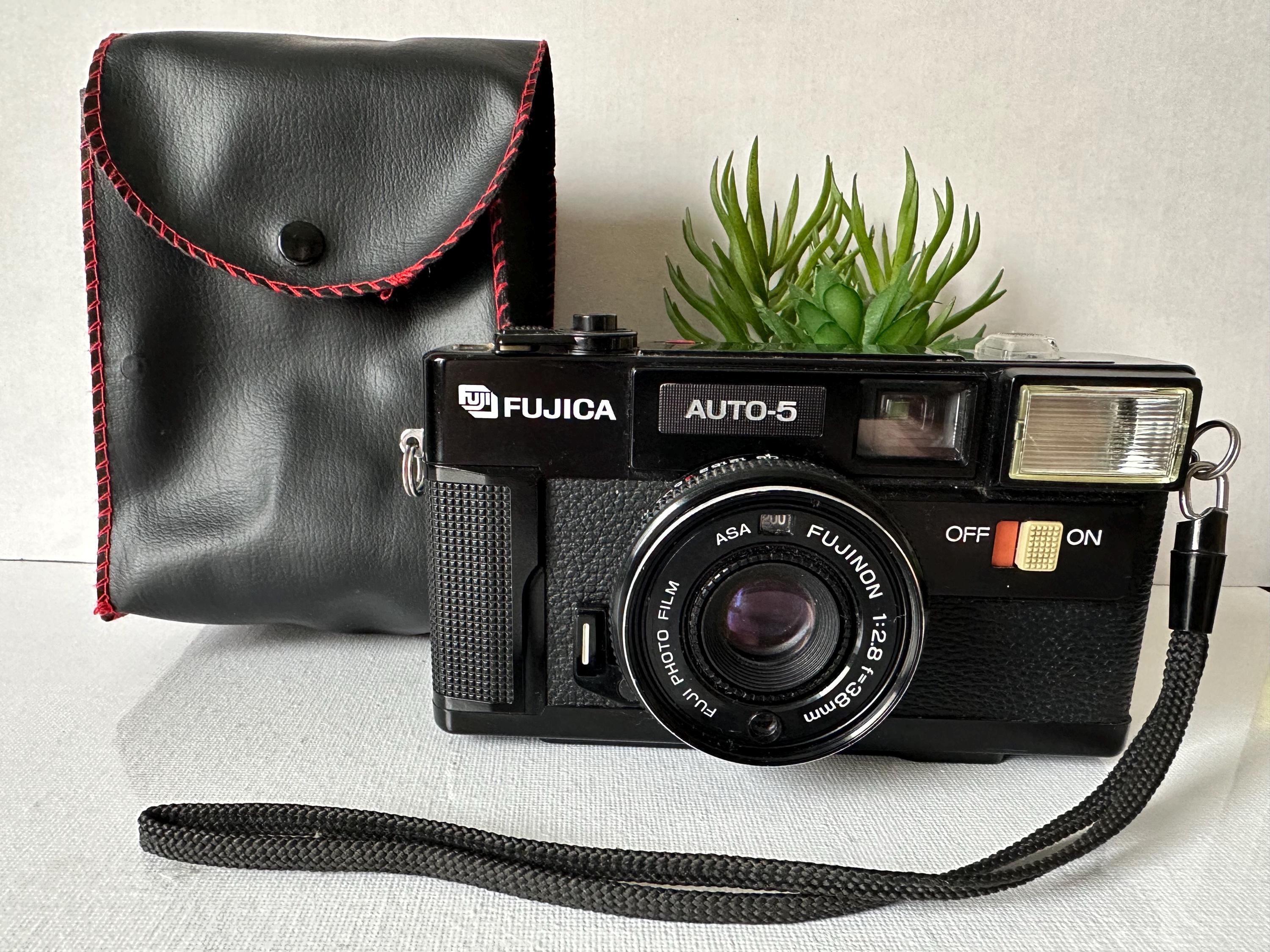 Fujica Auto-5 35mm Point and Shoot Film Camera UK