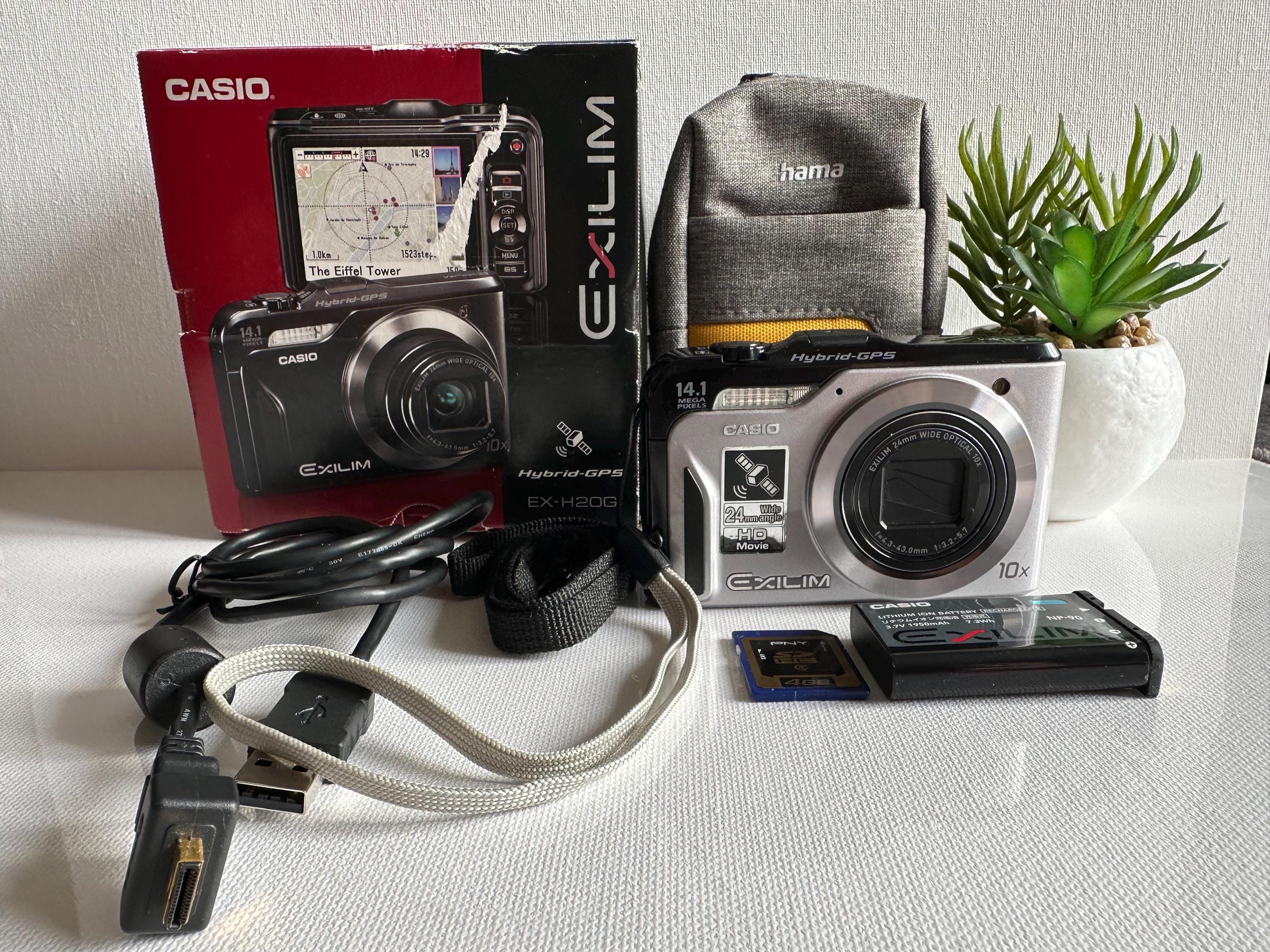 デジタルカメラ カシオ エクシリム EX-H20G 14.1 MP GPS 搭載