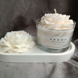Peony candle |set of candles | candles set