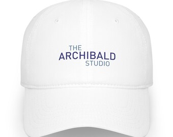 The Archibald Studio Logo Baseball Cap, Artist Cap, Artist Gift, Artist Hat, Positive Quote Hat, Positive Quote Cap, Archibald Studio Hat