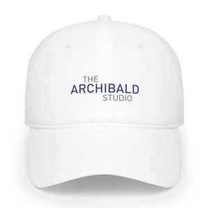 The Archibald Studio Logo Baseball Cap, Artist Cap, Artist Gift, Artist Hat, Positive Quote Hat, Positive Quote Cap, Archibald Studio Hat