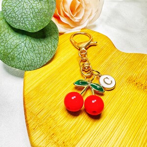 Embroidered Keychain - Cherries - World Famous Original