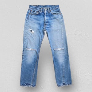 VINTAGE 1974 Levi's 501 Redline Selvedge Red Tab Denim Jeans